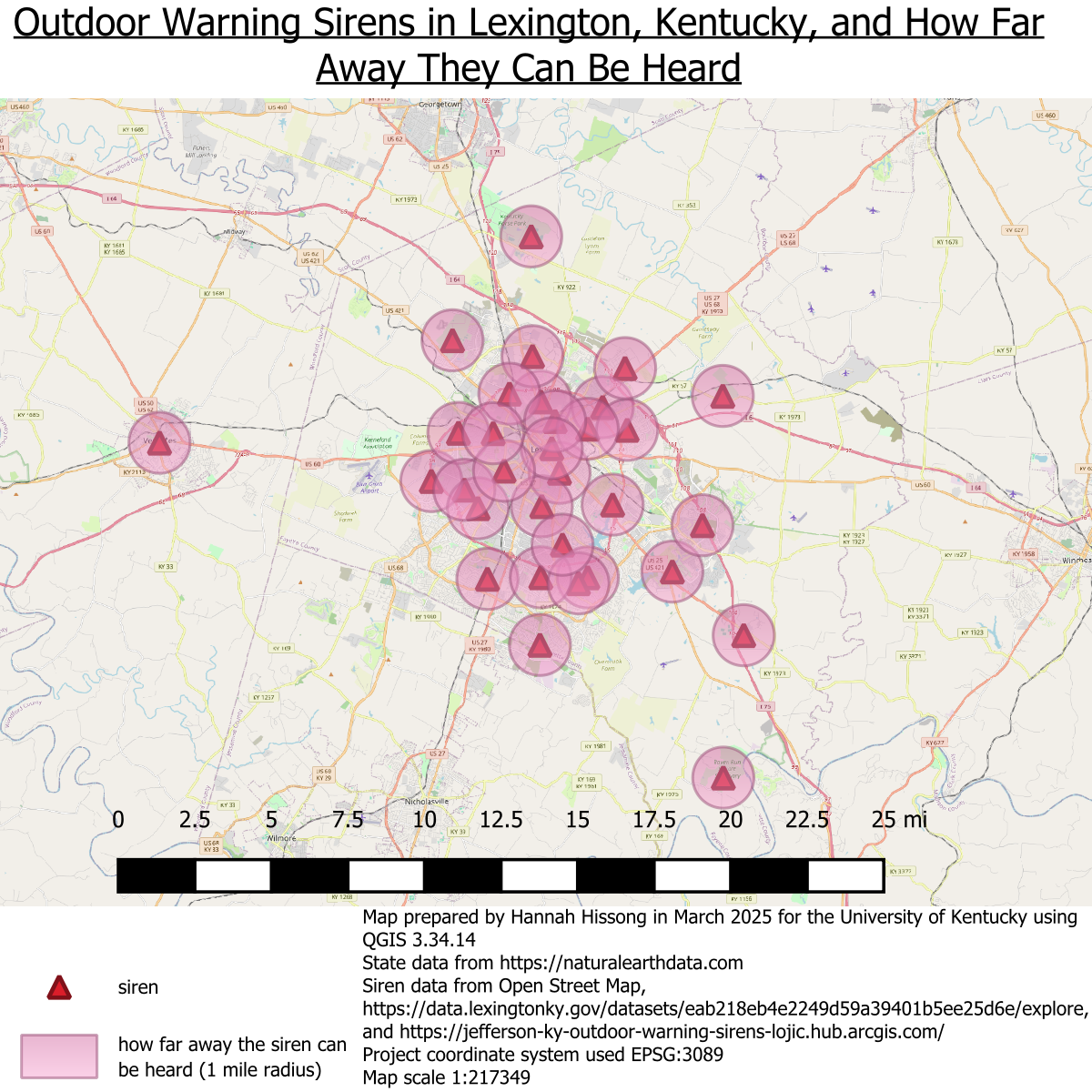 This map displays the selected area of interest from OpenStreetMap